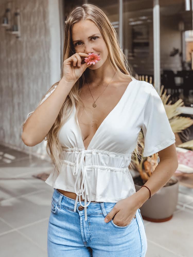 Polera Isidora manga corta