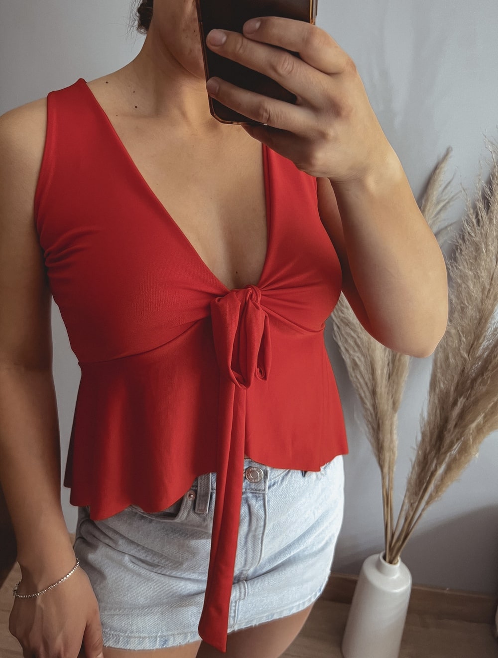 Top Florencia sin manga