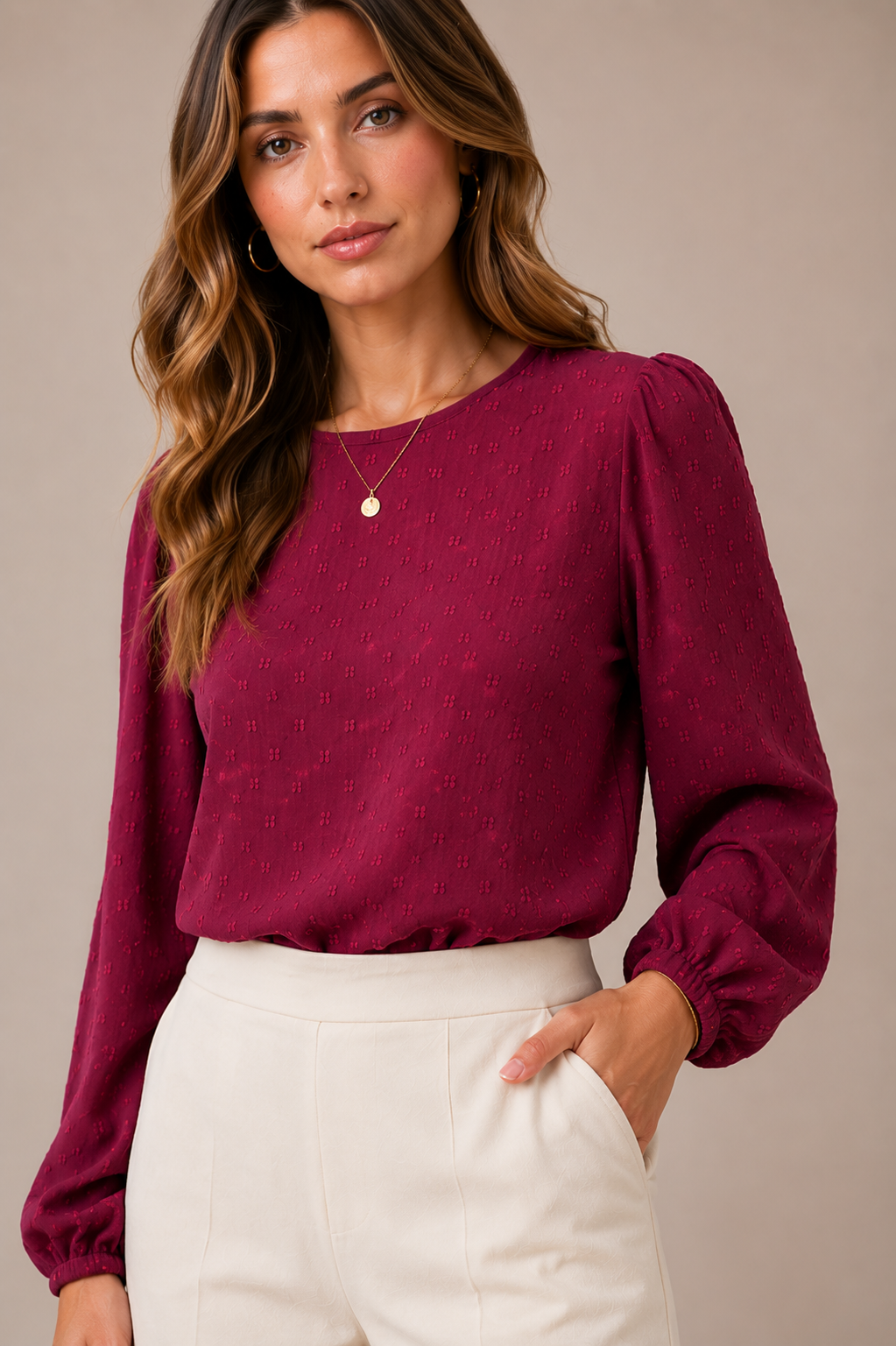 Blusa Nébula Café
