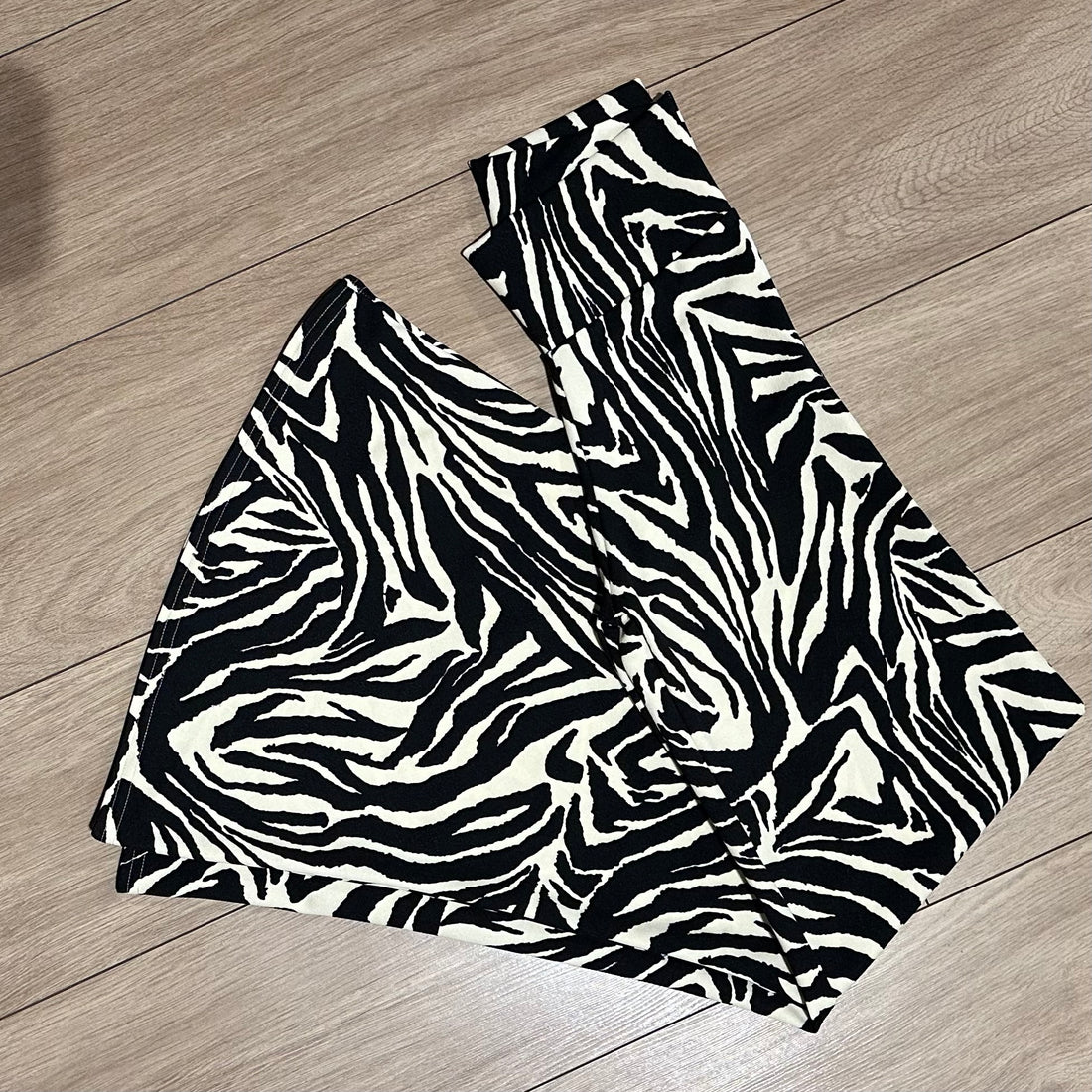 Pantalones Palazzos zebra
