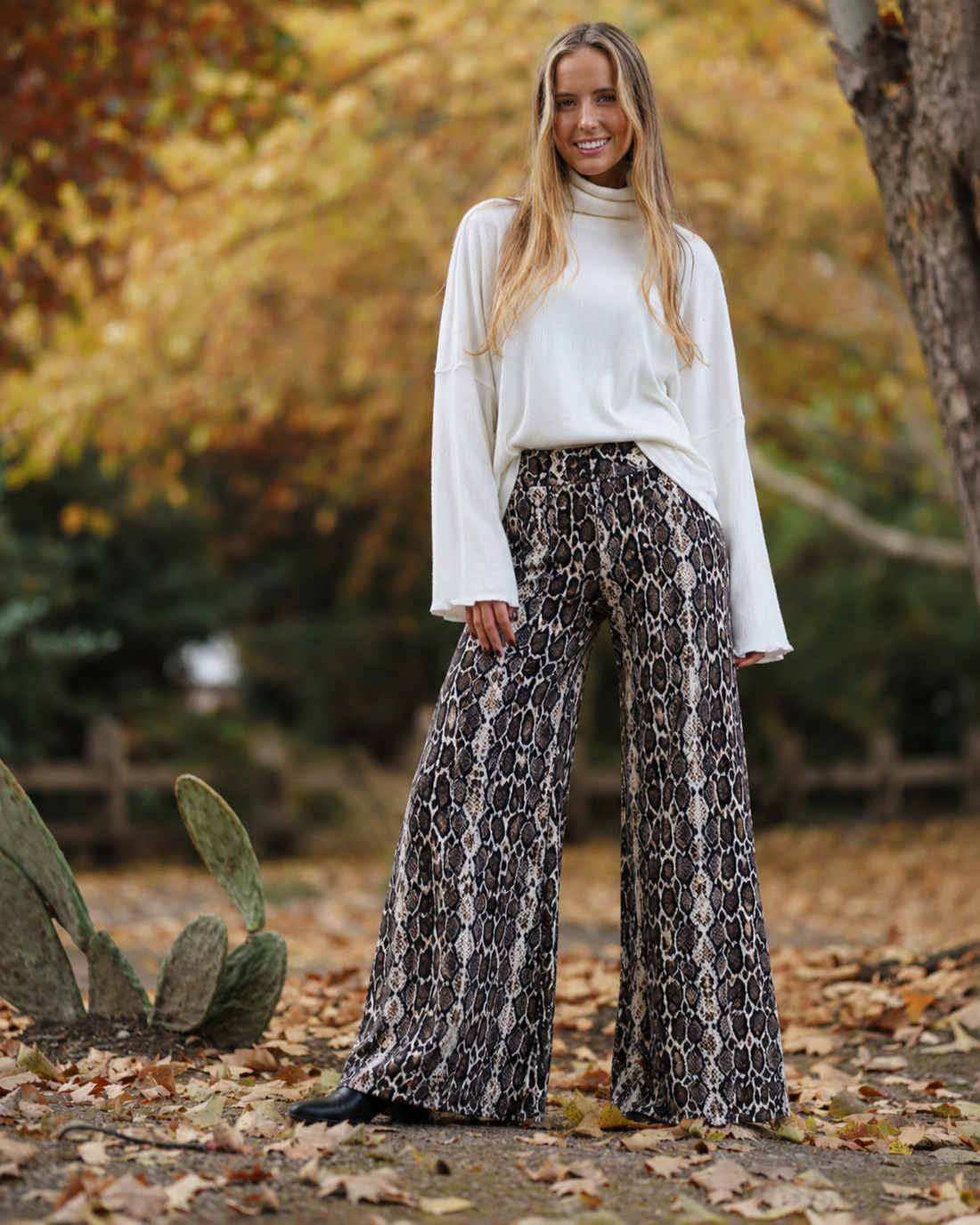 Pantalones Palazzos Pitón
