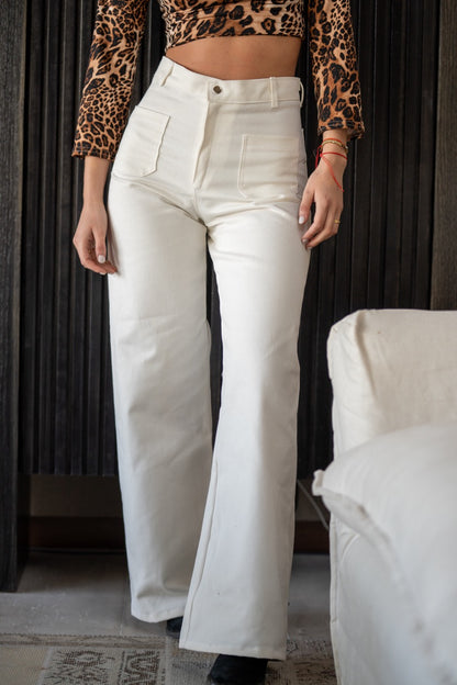 Pantalones White