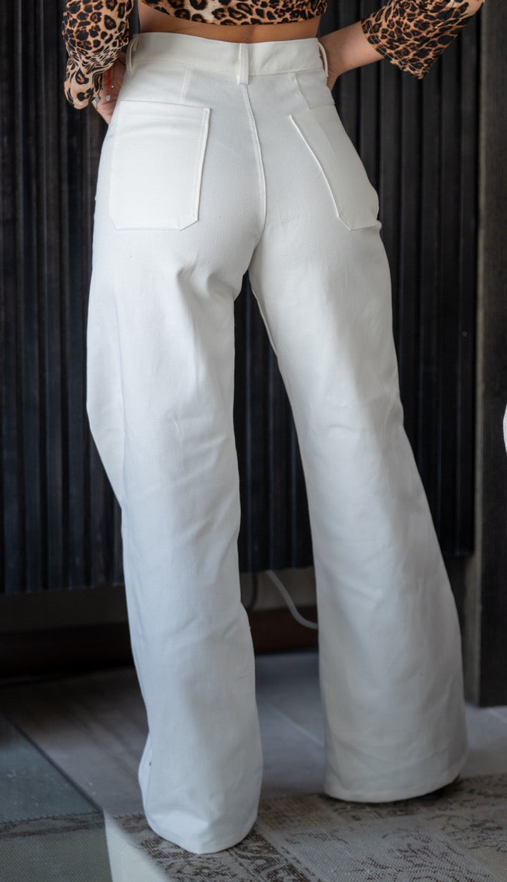 Pantalones White