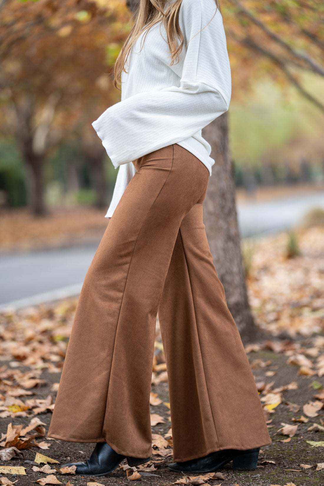 Palazzos Gamuza Camel
