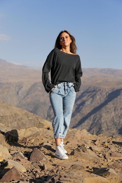 Sweater Canutón Cuello Amplio